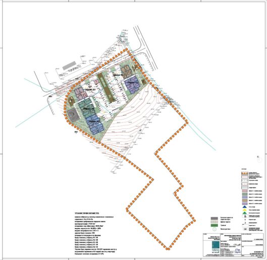Situacioni plan sa osnovom prizemlja