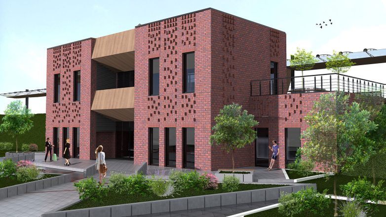 Budući izgled stanice sa zelenilom; Render: CIP