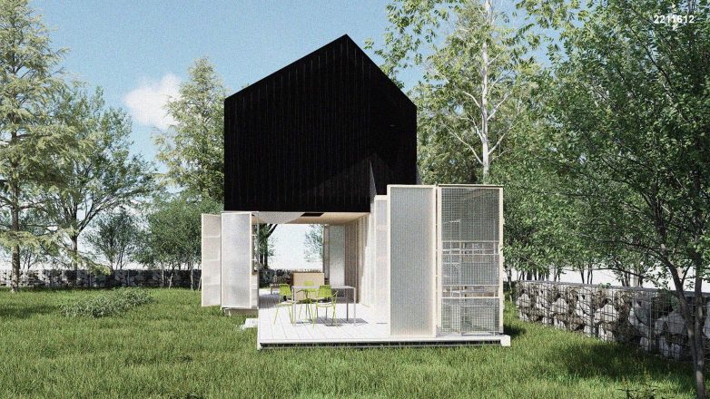 Bočni izgled; Render: Mia Vujović i Čedo Čelik