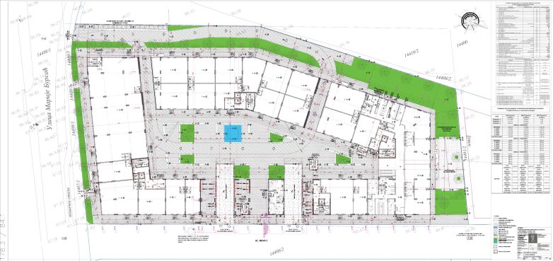 Situacioni plan sa osnovom prizemlja