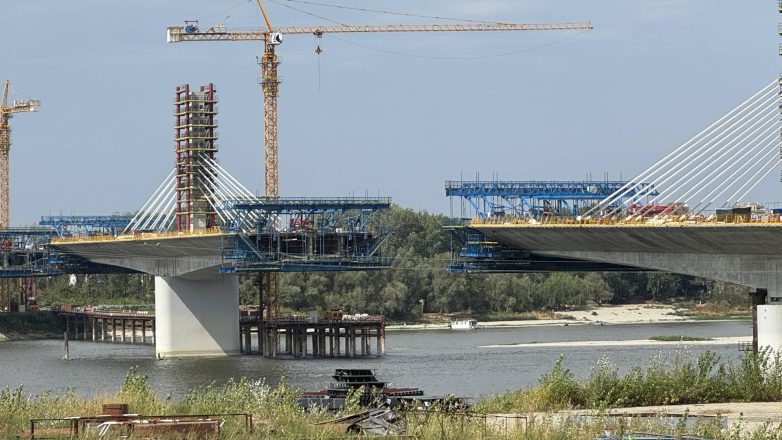 Četvrti most u Novom Sadu, avgust 2026; Foto: Igor Conić