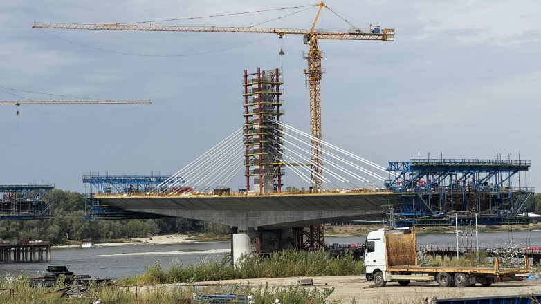 Četvrti most u Novom Sadu, avgust 2026; Foto: Igor Conić