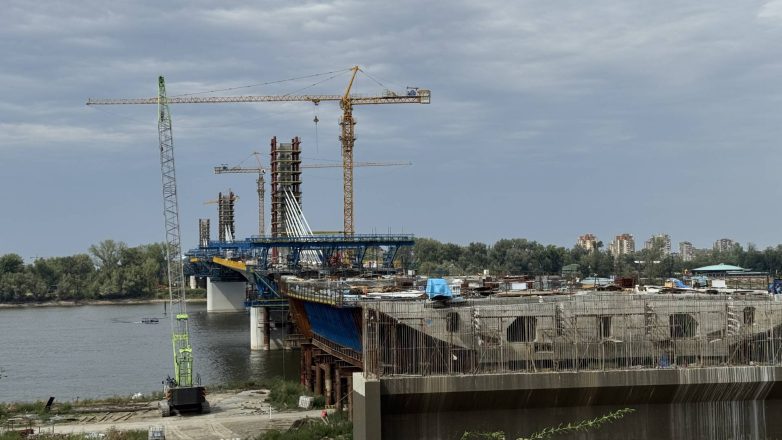 Četvrti most u Novom Sadu, avgust 2026; Foto: Igor Conić